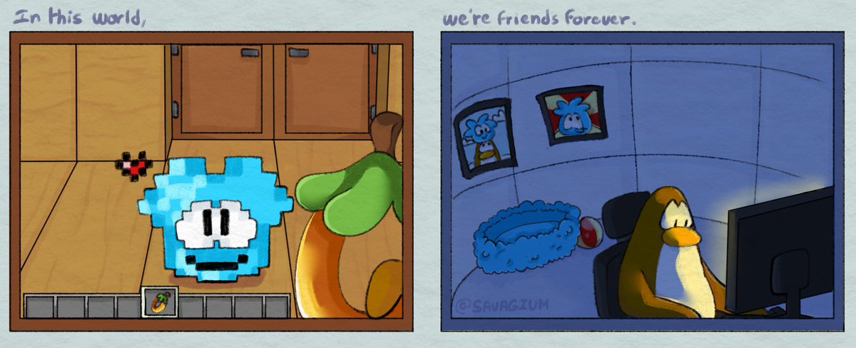 SAVAG1UM's tweet photo. ❤️ #clubpenguin #clubpenguinart https://t.co/Hppv19Ji4K