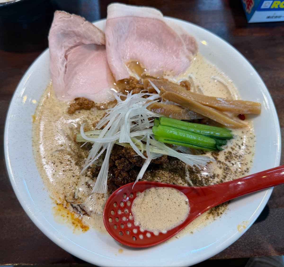 Route6__'s tweet photo. 2026年34杯目
俺初の担々麺
喜元門 平須店@水戸 https://t.co/yAFZjs5hnx