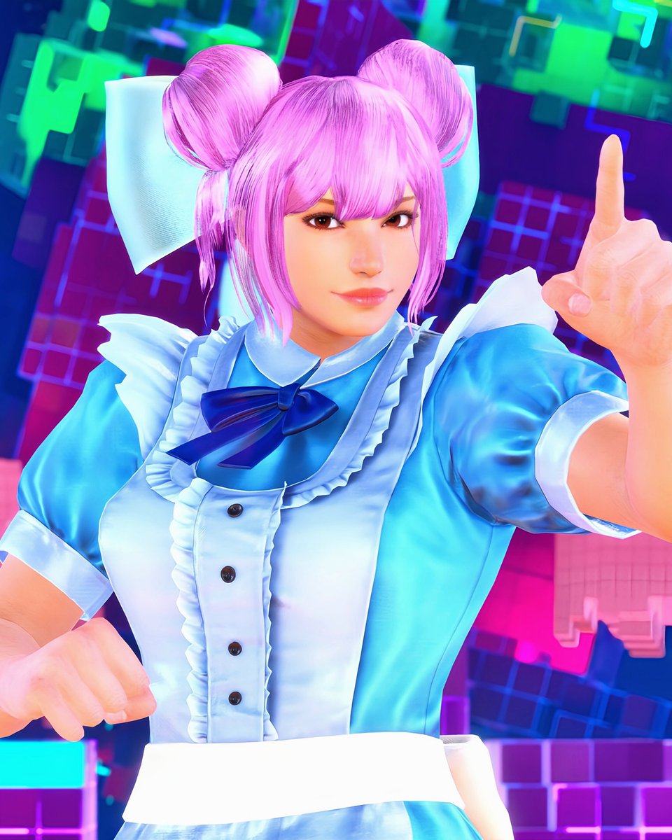 Kurohachi_0968's tweet photo. ASUKA KAZAMA 

#メイドの日
#ASUKAKAZAMA
#TEKKEN8 https://t.co/VTRijKXkKY