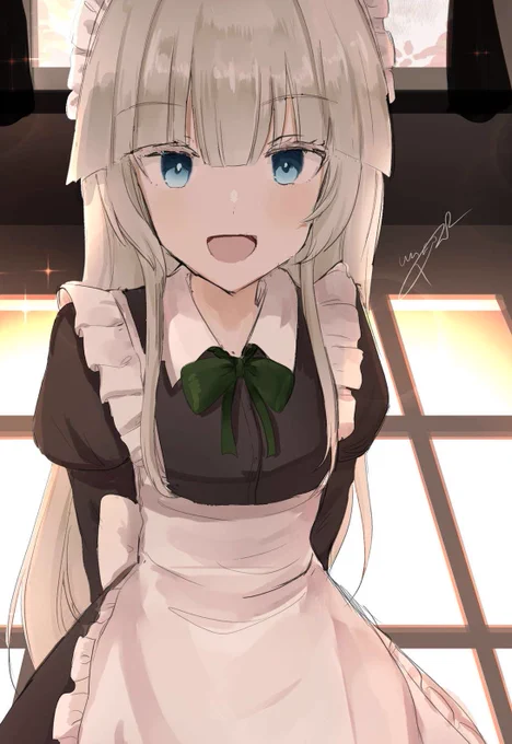 #メイドの日 創作メイドさんをpixiv中心に描いています。 同じ趣味の方は覗きに来てもらえれば嬉しいです