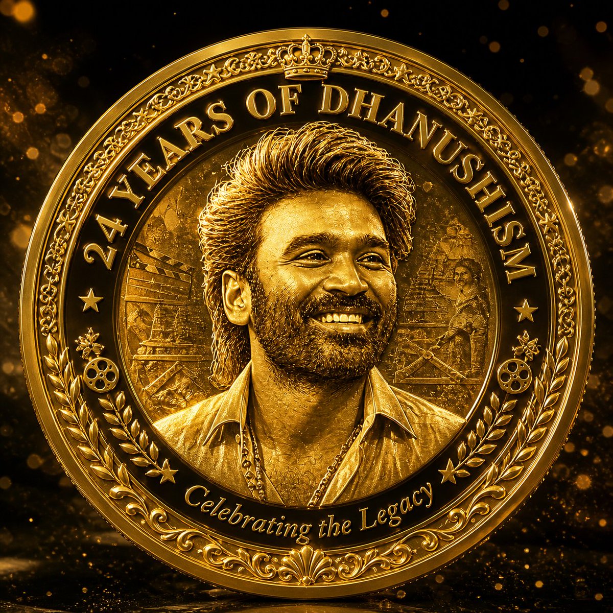 Some actors entertain…Some actors inspire…But legends change an entire generation.😎💯From Thulluvadho Ilamai to Kara ...This journey is built with blood, passion &amp; sacrifice.
24 YEARS OF A LIVING LEGACY. 🔥

#24YrsofGlobalImpactDhanush
<a href="/dhanushkraja/">Dhanush</a>
