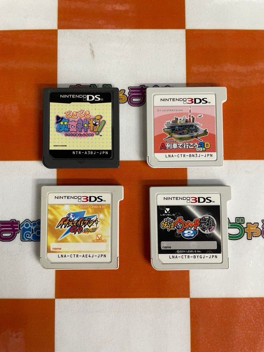3DS、DS、PSPソフト 安売り 🟧ゲーム商品情報🟧 中古 #3DS #DS #PSP ソフト レトロ裸ソフト商品化