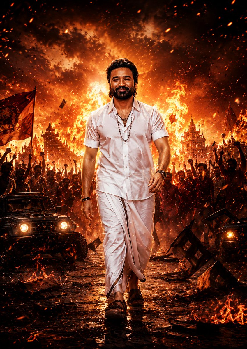 He chased success... then became the reason an entire generation believed in dreams, hardwork and responsibility..
🎖️Every struggle turned into motivation.
🎖️Every criticism turned into history.
🎖️Every step turned into inspiration.
<a href="/dhanushkraja/">Dhanush</a>

#24YrsofGlobalImpactDhanush
