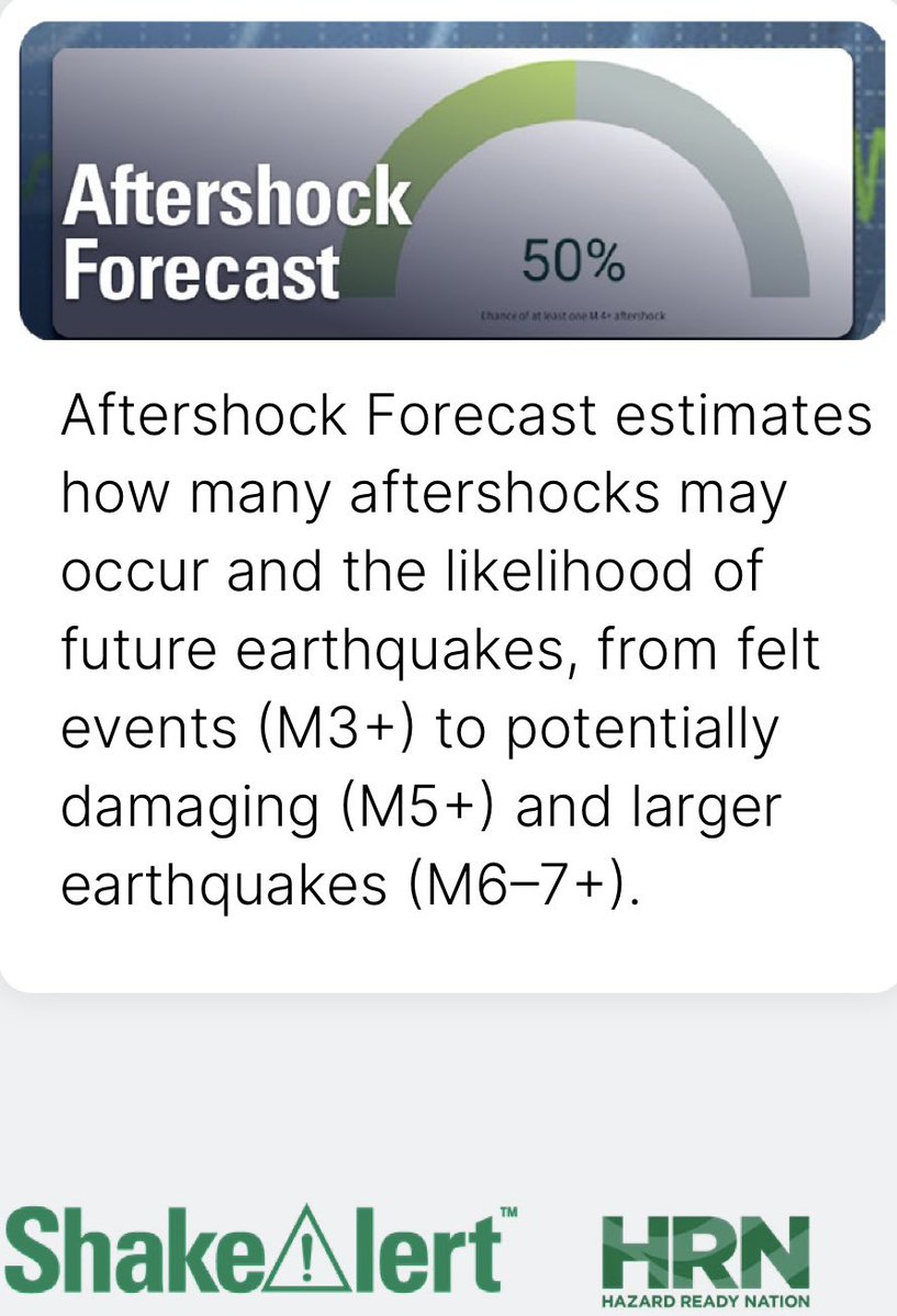 USGS ShakeAlert tweet media
