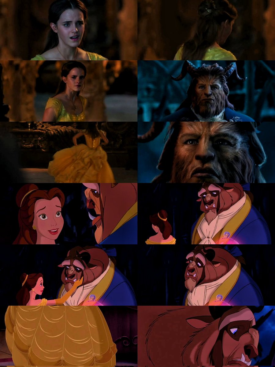 cartoonvibes26's tweet photo. the last look Belle gives to Beast 🥹
#disneyprincess #beautyandthebeast #emmawatson https://t.co/xAiinH0YUl