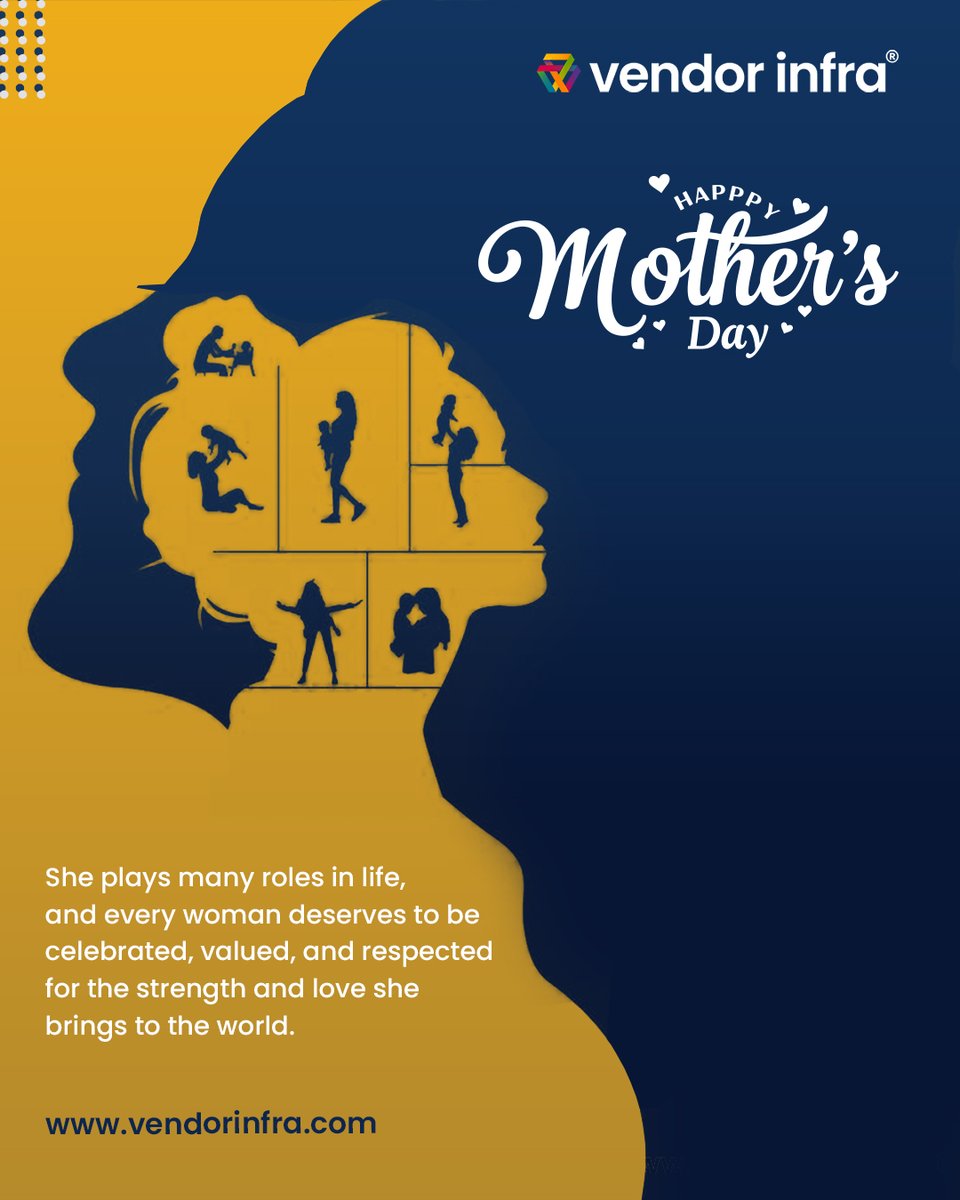 vendorinfra's tweet photo. Happy Mother’s Day.

Celebrating the strength, care, dedication, and unconditional support of mothers everywhere.
Thank you for inspiring lives and shaping a better future every day. 

#HappyMothersDay #MothersDay #CelebratingMotherhood #FamilyLove #Gratitude #MotherLove https://t.co/seAWroiGvK
