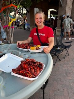 lilybergstrand's tweet photo. How my day started: Win in the deciding playoff game against Lake Belton, trip to the 4th round of playoffs, oh, and a power slap triple.
How my day ended: 2 1/2 pounds of crawfish at the Celina Cajun Festival. 
To say it was a great day doesn't do it justice!
#BuiltDifferent #fastpitchsoftball #softball
@KilgoreSoftball @wghs_softball @impactcaymol @CoachA_Williams @IverRobinson
