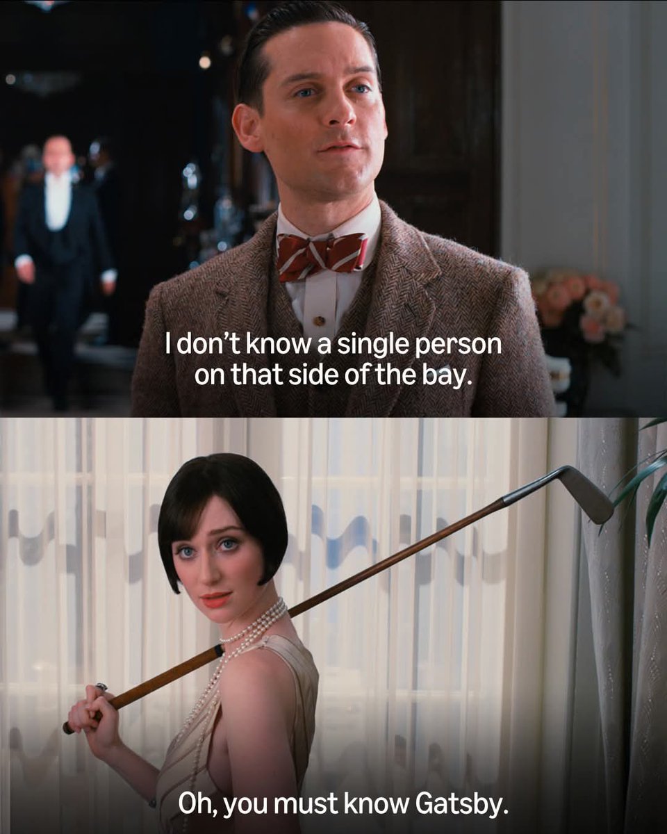 TheCineprism's tweet photo. 🎬 The Great Gatsby (2013) https://t.co/U1I5AQfWfH