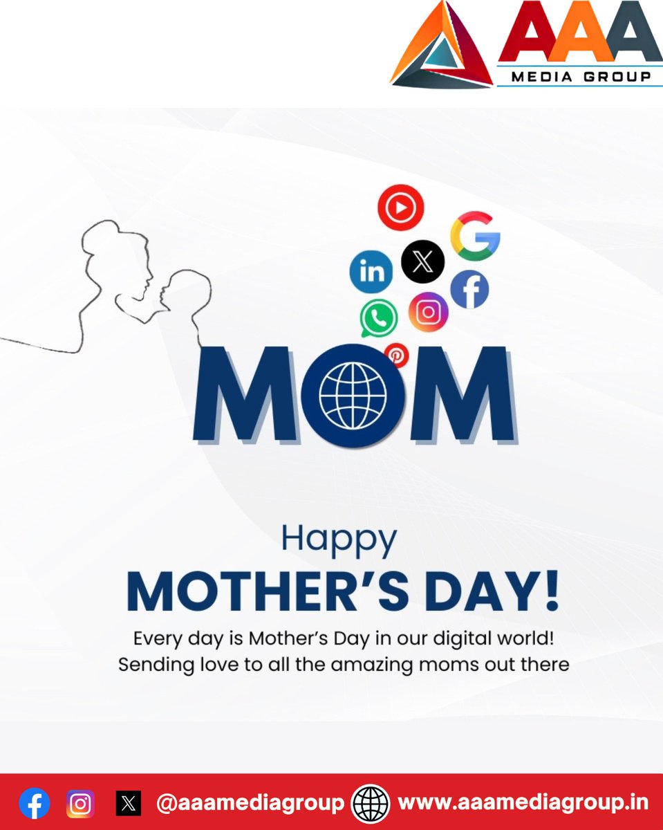 aaamediagroup's tweet photo. Home is not a place, it’s your mother. ❤️
Her love, care, and sacrifices make life beautiful every single day.

Happy Mother’s Day to all the wonderful moms who make the world warmer with their love 🌸

#HappyMothersDay #mothersday https://t.co/Iixx3FYjdJ