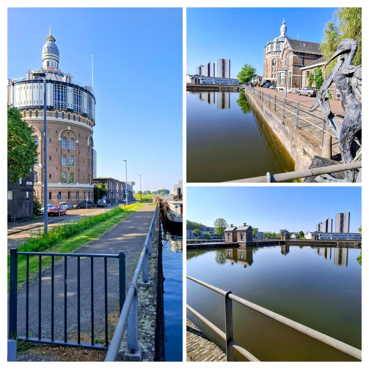 ger_elly8423's tweet photo. Goedemorgen........gisteren onderweg,de Esch in Kralingen met de Watertoren.......wens jullie een mooie dag. https://t.co/UdfdzdtH5S
