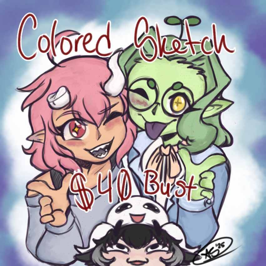 SisterChaliceVT's tweet photo. If you wanna 👉👈, just only 5 slots I really wanna be messy but draw cuties
 https://t.co/TEspOudrNs https://t.co/jY69zubFm2