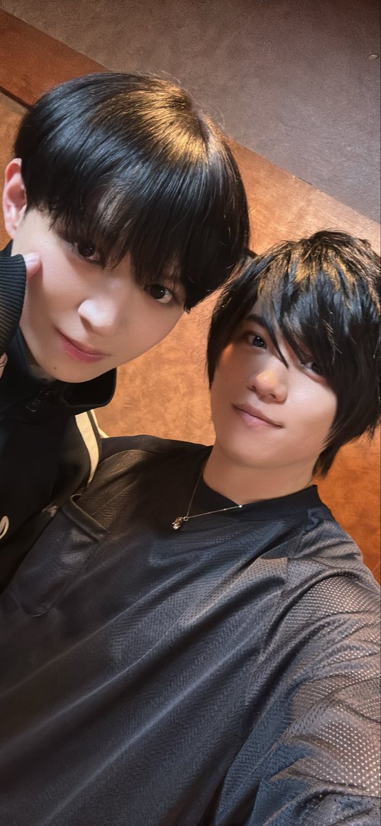 satoyugodesu's tweet photo. #おもステ 
久楽間 潮 役の涼介。
昼班！お先に顔合わせ！ https://t.co/8goKh0hBaF