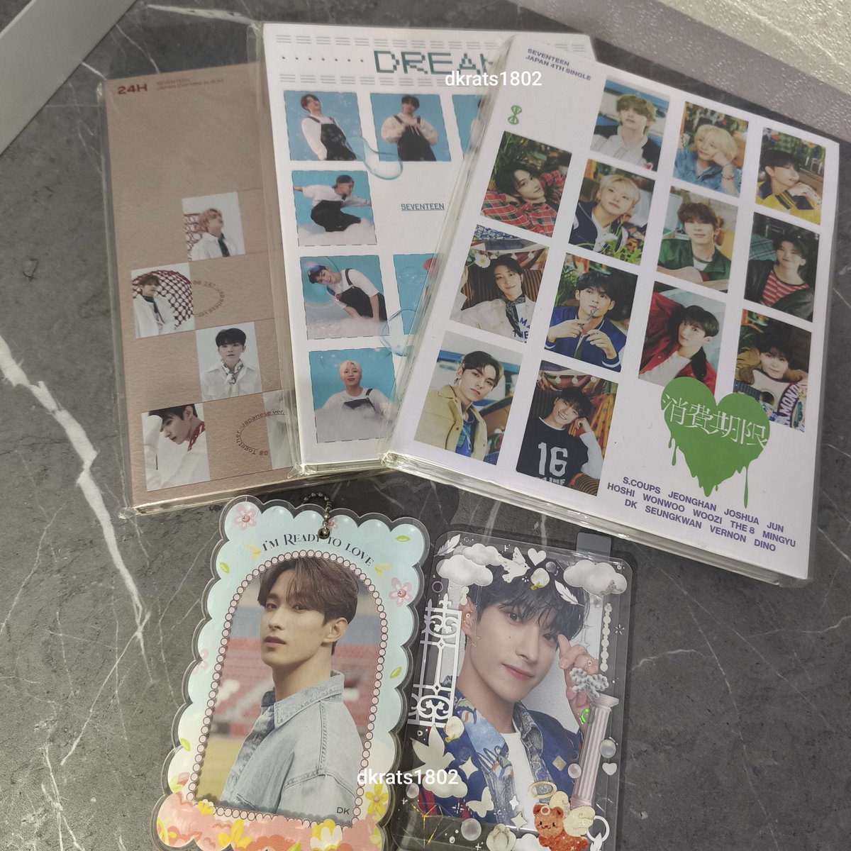 want to sell wts seventeen svt — dream & 24h 55k/each — 消費期限