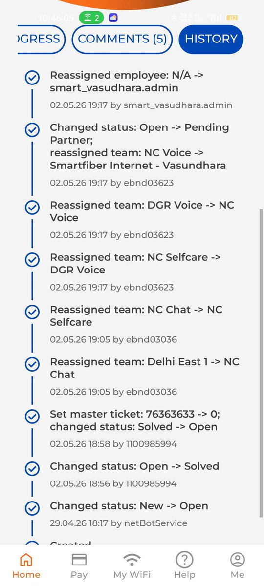 Rvsumit73's tweet photo. @excitel_rocks Internet has been completely down since 29 April due to vendor/network issue. Today is the 11th day and still no resolution. WAN &amp; LOS lights remain off. Support only gives false timelines. I want immediate disconnection and refund for unused validity. https://t.co/X9NnaTkMkO