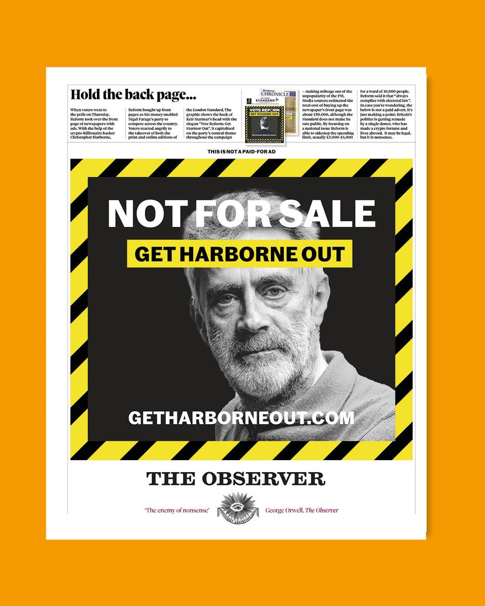 The Observer tweet media