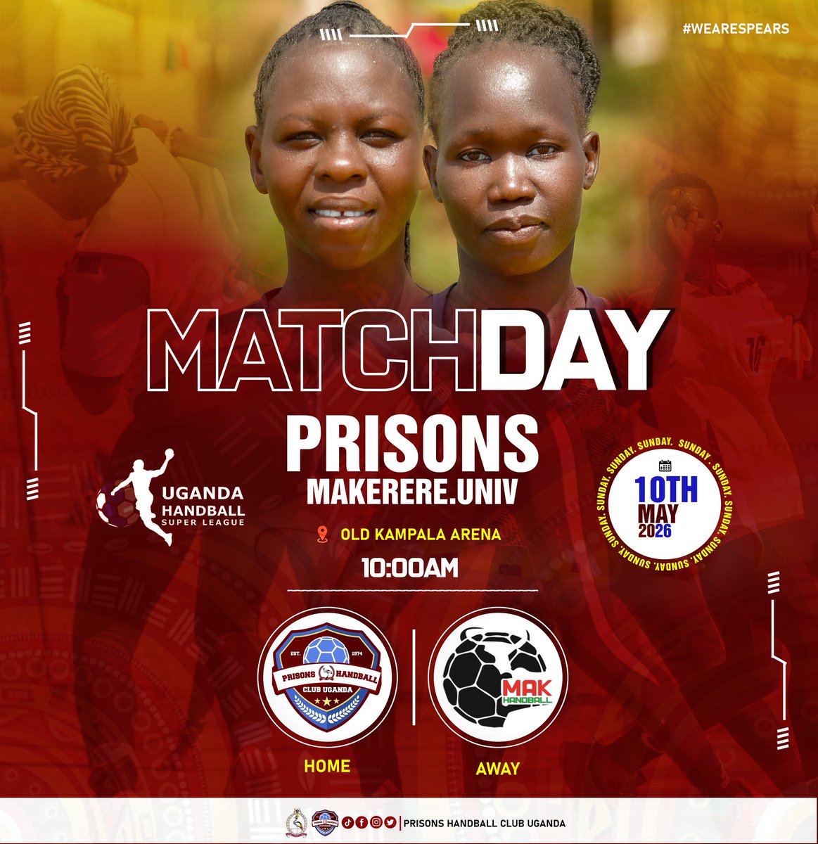 Prisons Handball Club Uganda tweet media