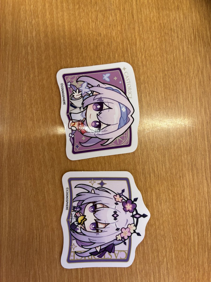 holozuki_tiu's tweet photo. 戦利品
キャスの方は何故か3個頼んで3個キャスでした幸せです((())) https://t.co/hXDSH0ruuK