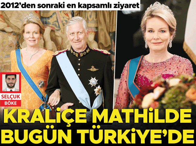 Hurriyet's tweet photo. 📌Belçika Kraliçesi Mathilde başkanlığındaki Belçika Ekonomik Misyonu, 10-14 Mayıs tarihleri arasında Türkiye’ye çıkarma yapacak.

🗨️Ankara ve İstanbul’u kapsayacak ziyaret kapsamında enerji, savunma sanayi, havacılık, lojistik, sağlık, teknoloji ve dijitalleşme alanlarında yeni işbirliği fırsatları masaya yatırılacak.

🖊️@Selcuk_bk haberi...

https://t.co/vVPza2FAph