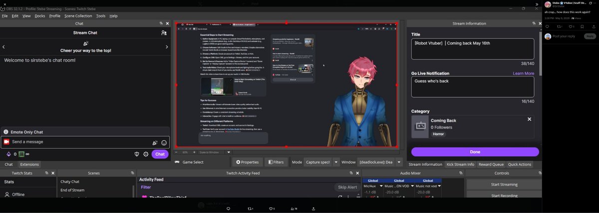 LapisVT's tweet photo. @SirStebe look at this guy on an ultra wide monitor 🤣 https://t.co/R5X2orfYTJ