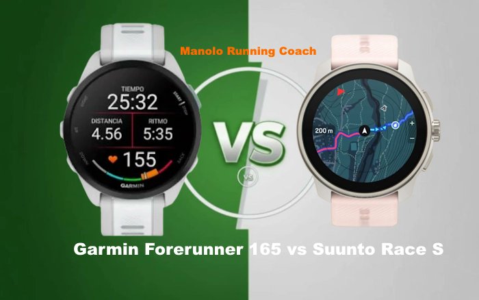 MRunningCoach's tweet photo. https://t.co/qrDSeaibYz  Garmin Forerunner 165 vs Suunto Race S: Pantalla AMOLED con GPS Preciso y Análisis Running Completo vs Ultraligero 32g con GPS Multibanda Doble Frecuencia y Diseño Premium para Runners https://t.co/d3rFCEHQxS