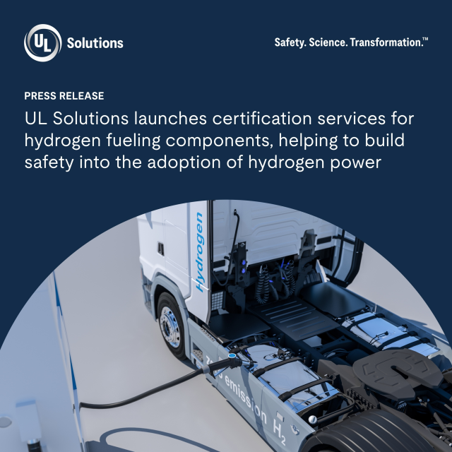 ulDanOShea's tweet photo. It’s interesting to see how safety standards apply to today’s #hydrogen fueling infrastructure. @UL_Solutions has introduced new certification services to help support safer, more reliable hydrogen adoption. See more: https://t.co/zfJU1NiMIo https://t.co/Fr2pBvyVrw