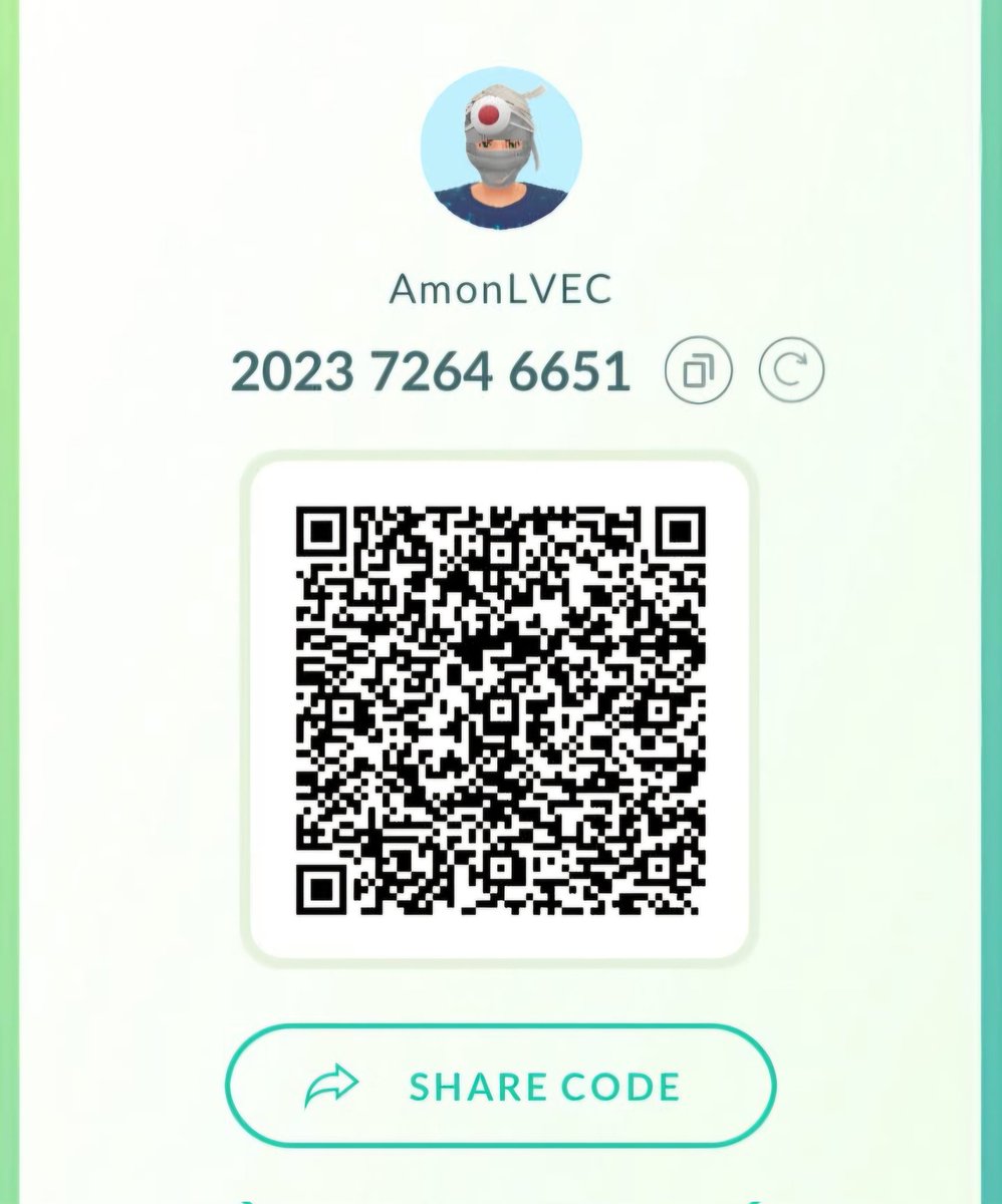 danielements's tweet photo. Let's be friends in Pokémon GO!!

Location: Michoacán, México 🇲🇽
🦋 Vivillon: Sun ☀️ 
Trainer code: 2023 7264 6651
I'll send you gifts daily! 😁😁😁

#PokemonGO #PokemonGOfriendscode #PokemonGOfriends https://t.co/hds0de45y9