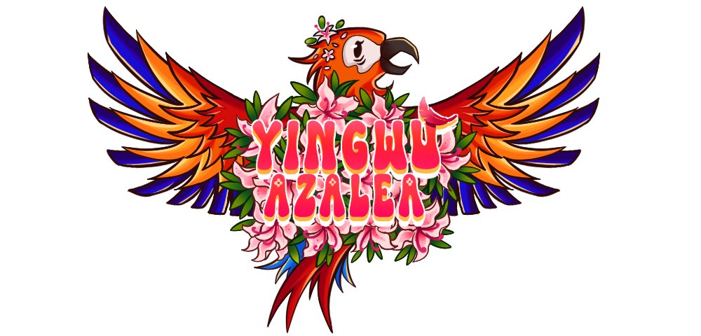 Its_A_FireWolf's tweet photo. Commissions made for @YingwuAzalea ! #yingshu 🦜🌸 https://t.co/ErQ9Wgsu7e