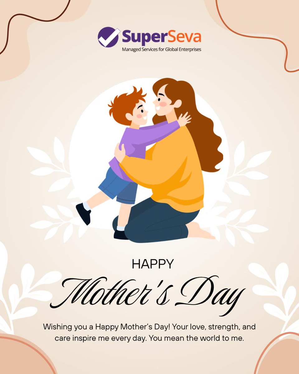 super_seva's tweet photo. A mother’s love is the purest form of strength, care, and inspiration ❤️
Today, we celebrate all the incredible mothers who make the world brighter every single day.
Happy Mother’s Day from SuperSeva 🌸
#MothersDay #HappyMothersDay #SuperSeva https://t.co/rK6PH8i4vO