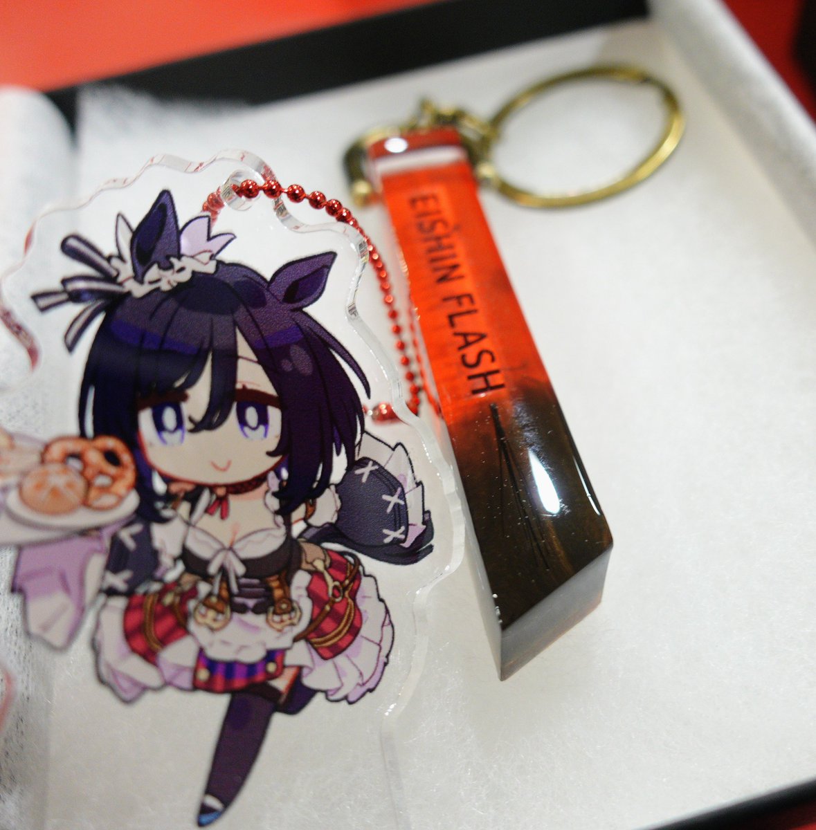 エイシンフラッシュ間近で見れました～！つやつやでおめめクリクリで耳