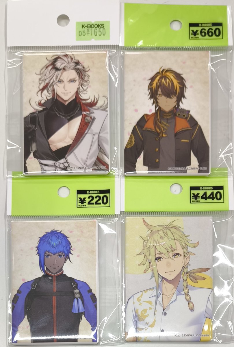 入荷情報】 刀剣乱舞 とうらぶ スクエア缶バッジ 跪坐 道誉一文字 火車