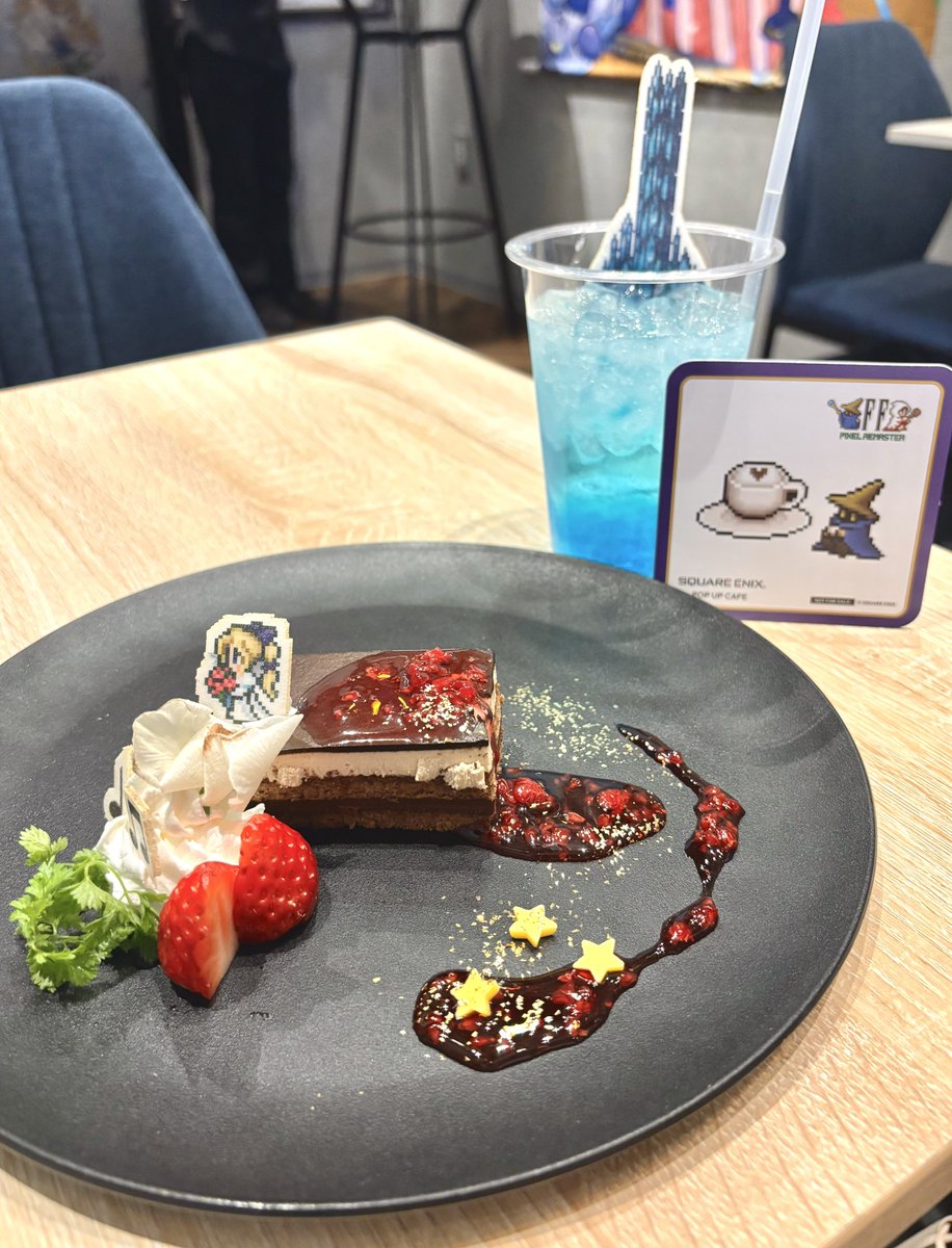 Ha_cosp's tweet photo. FFピクセルリマスターのカフェ行ってきた☺️
みーちゃんとポッターさんと✨ https://t.co/RA5UrHGTfA