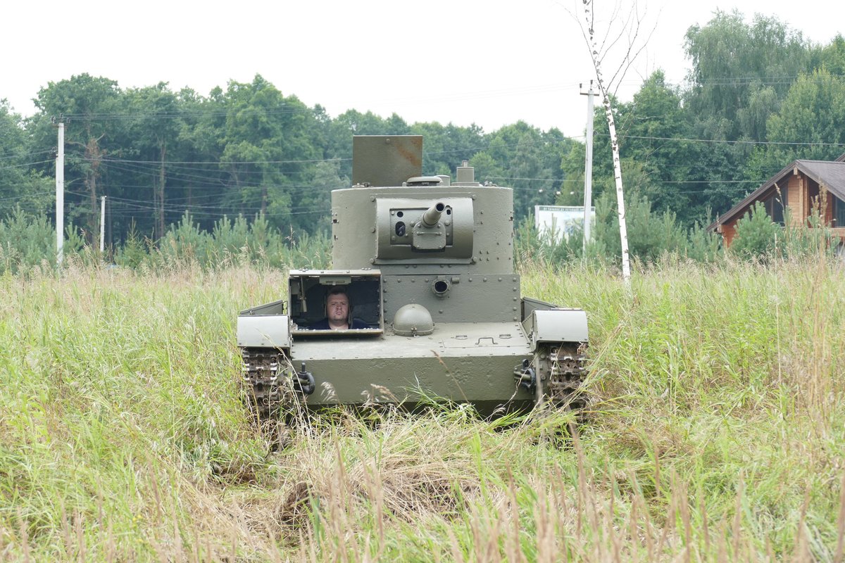 YPasholok's tweet photo. T-26 light tank, War Motors show
https://t.co/2OHV2ovCvQ
#t26
#warmotors https://t.co/lirUwzNXuN