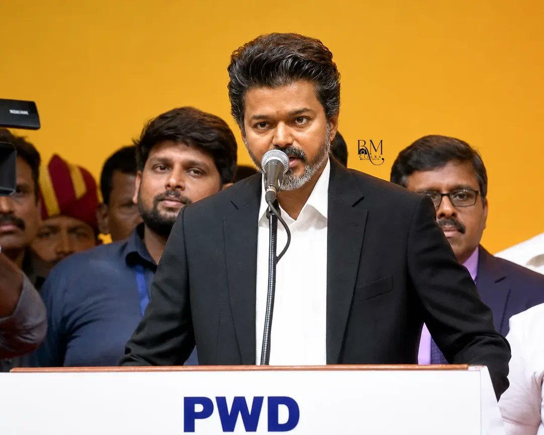 TrollywoodX's tweet photo. As a hardcore fan, i have always dreamt and believed seeing #AjithKumar like this one day. He chose a different path close to his heart and we respect his decision. Congrats @TVKVijayHQ for realising your dream. https://t.co/EPMK7yLQkS