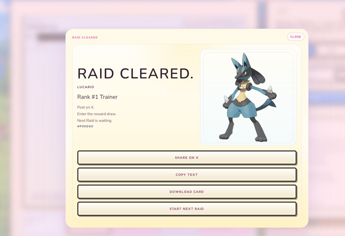 PokeGO tweet media