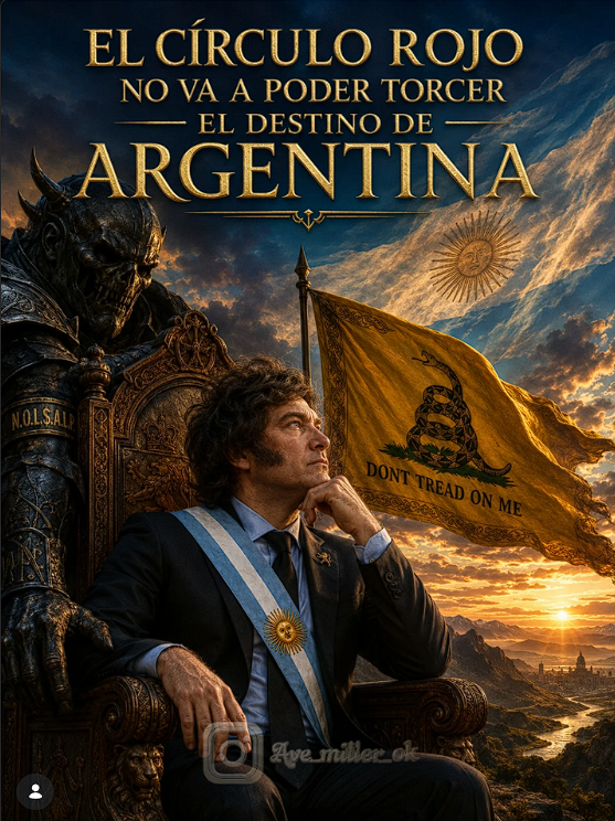 ¡Vamos, presidente! 
¡No afloje!
Argentina está con usted.