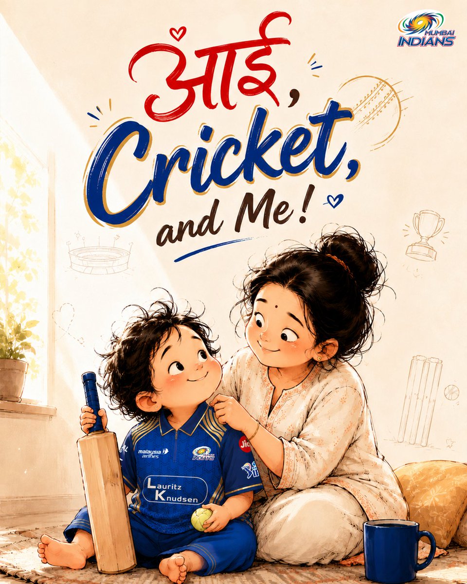 Some of our favourite cricket moments never happened on the playground 🥹

Happy Mother's Day! 💙