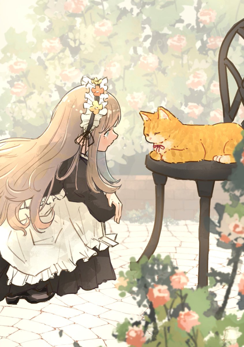 今日はメイドの日！🫖🐈