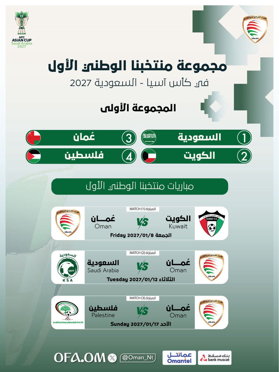 المنتخب العُمـاني tweet media