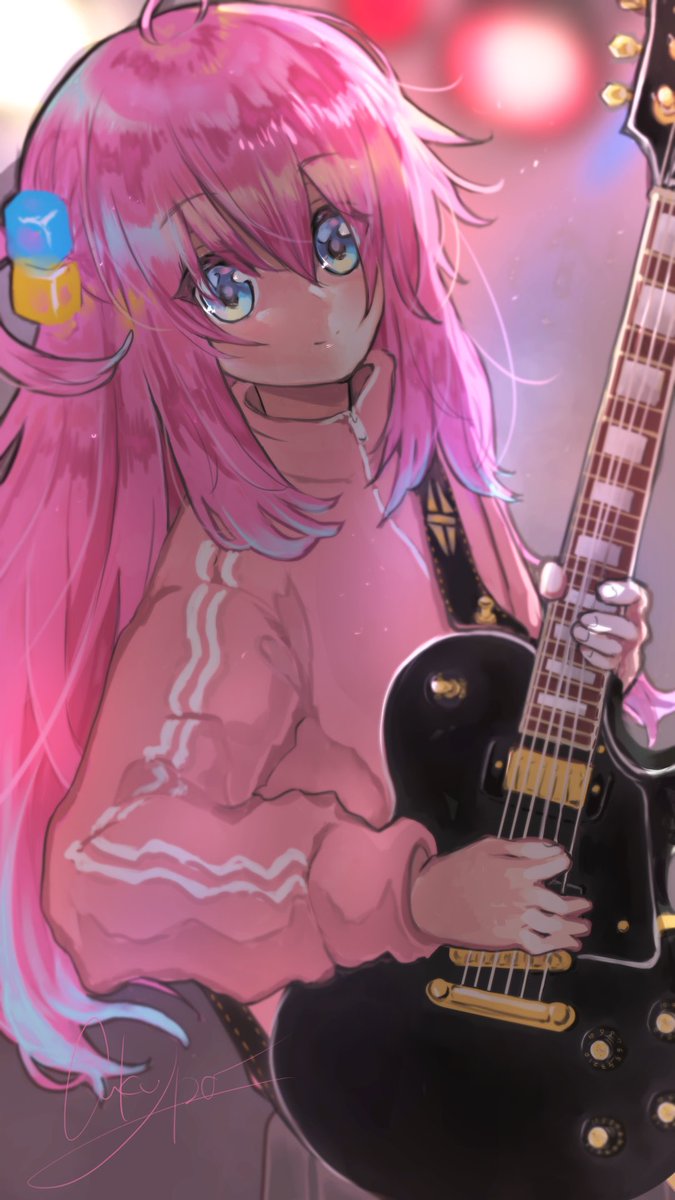 sakura_pachemu's tweet photo. #ぼっち・ざ・ろっく
#BocchitheRock 
#後藤ひとり 
#Gibson 
#illustration https://t.co/K1quBJ8Xbx