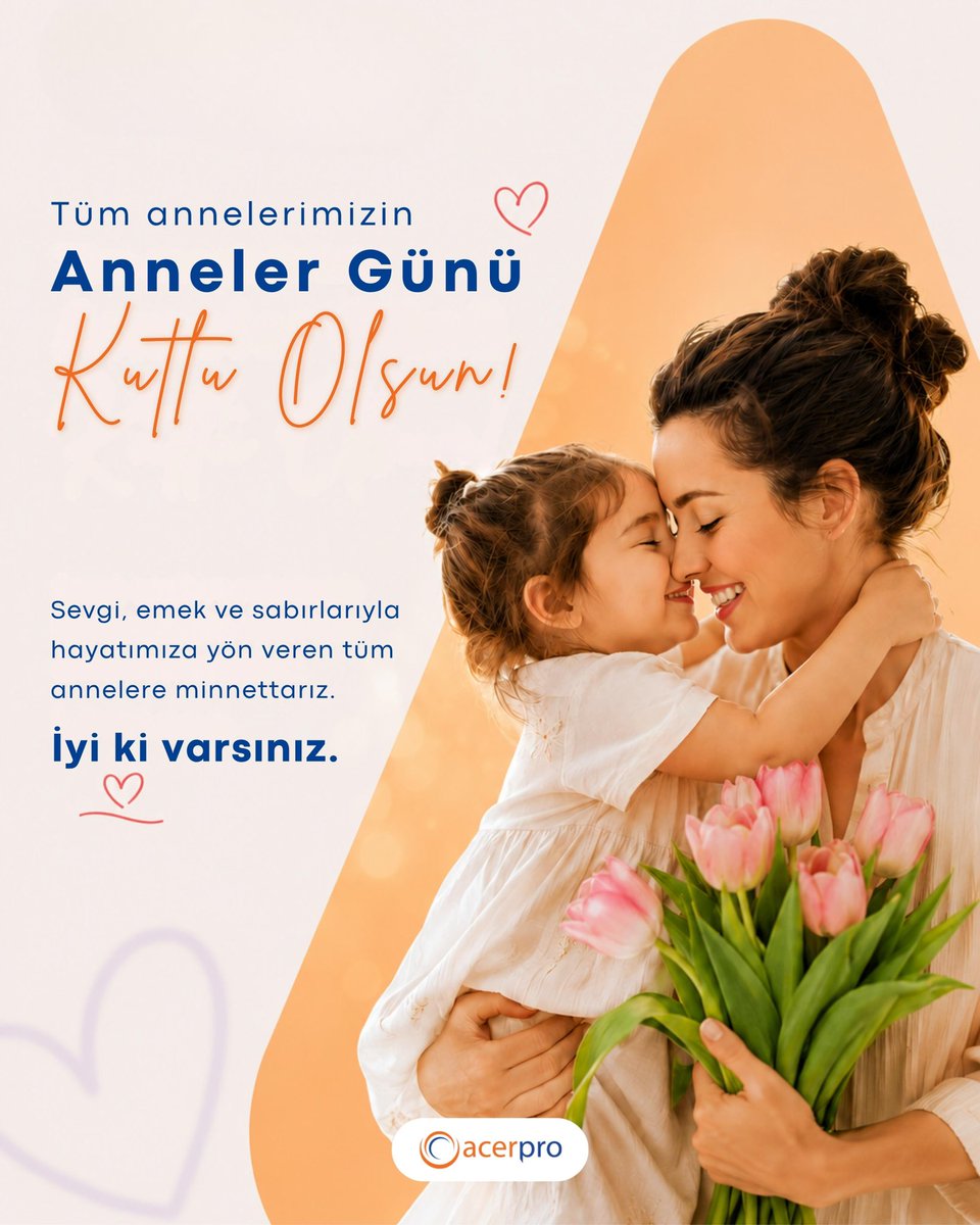 acerprotr's tweet photo. Hayatımıza sevgiyle dokunan, her anımızda yanımızda olan tüm annelerin Anneler Günü kutlu olsun. 💐

Sabırları, emekleri ve koşulsuz sevgileriyle hayatımıza yön veren tüm annelere minnettarız.

İyi ki varsınız. 🤍 https://t.co/iyk6dGsgrJ