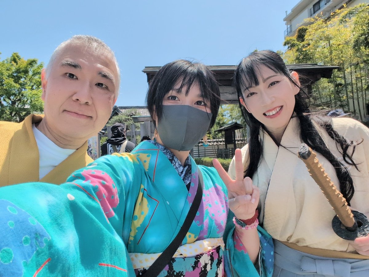 minnie_taiyaki's tweet photo. 清水艦長とさおりんのパフォーマンスを観てきました🌸 https://t.co/mnpuyi7IgA