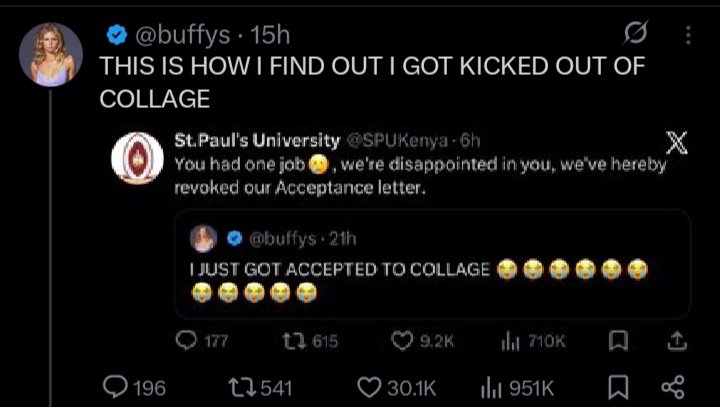 St.Paul's University tweet media