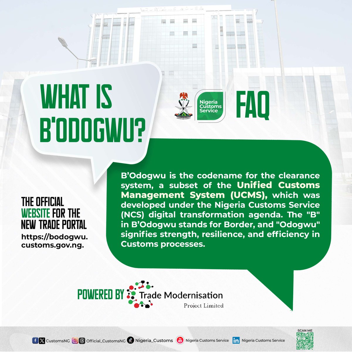 NIGERIA CUSTOMS tweet media