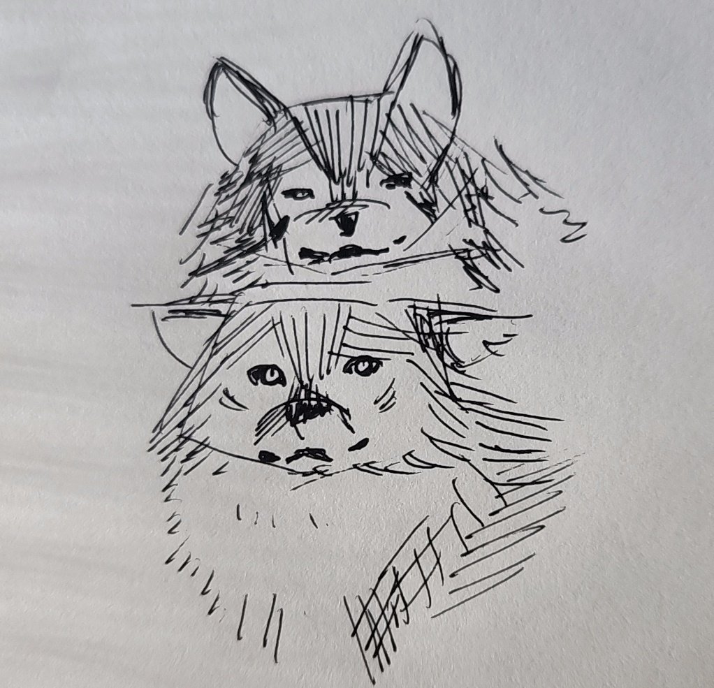 0000010ge's tweet photo. 最近はOCばかり描いております https://t.co/pYE92f6tRF