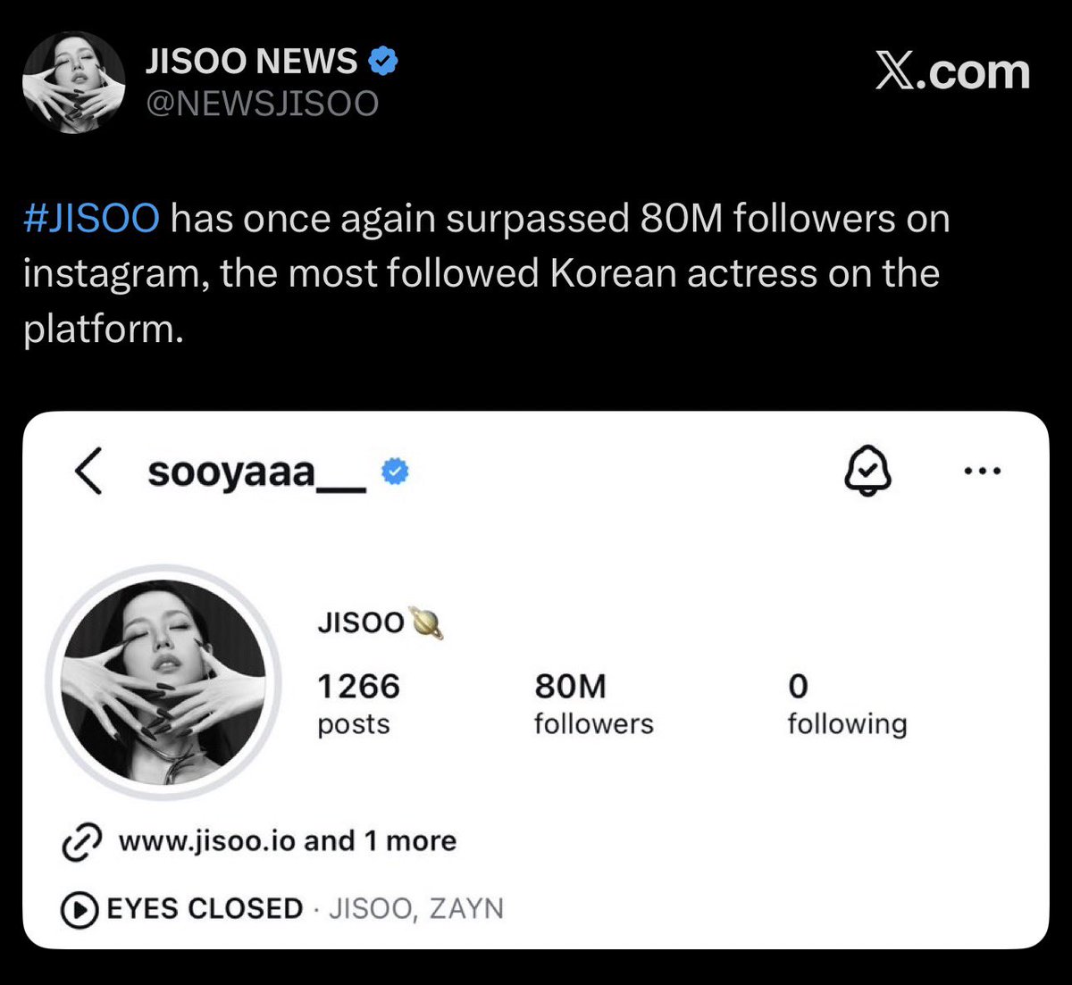#80MforThe3rdTime 🎉