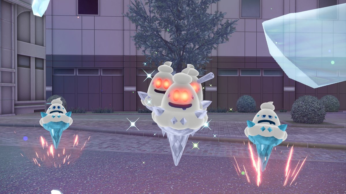 バニラ3つでレアバニラ？バババニラ？

#ポケモンレジェンズZA