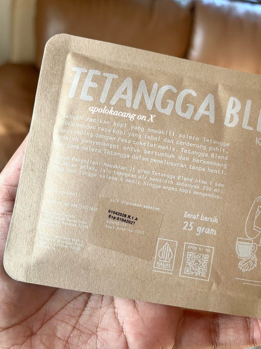 asli guys ini sachetan nya tetangga blend, pas aku seduh wangi bgttt😭😭😭☝🏼
💌 : s.shopee.co.id/AADsylecwo

bener kata org2 yg selama ini hype kopi tuku, seenak itu🫵🏼
