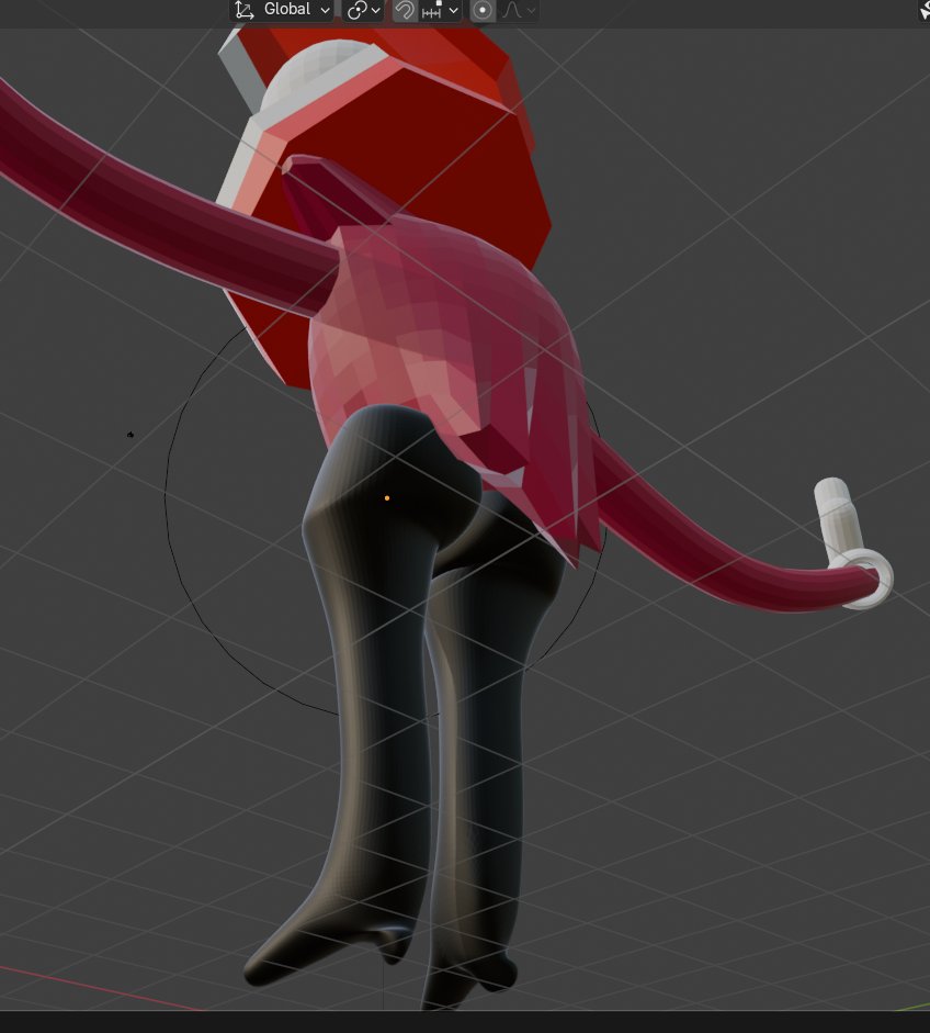 AEISthr's tweet photo. I think I am doing something wrong again cuz I wanna paint on the model and I can't ๐๐ #blender #3Dmode #caine #tadc https://t.co/Xkm4GMrsYs