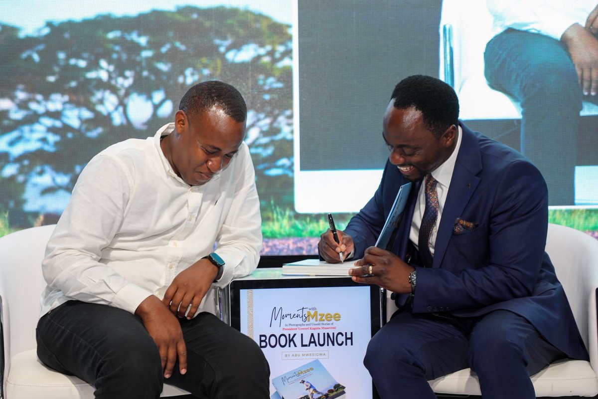 isaacBakashaba2's tweet photo. I joined my friend @AbuMwesigwa on Friday at Serena hotel as he launched his book #MomentsWithMzee. Thank you Abu for sharing your precious gift of photography with us. https://t.co/UFoVLizGeF