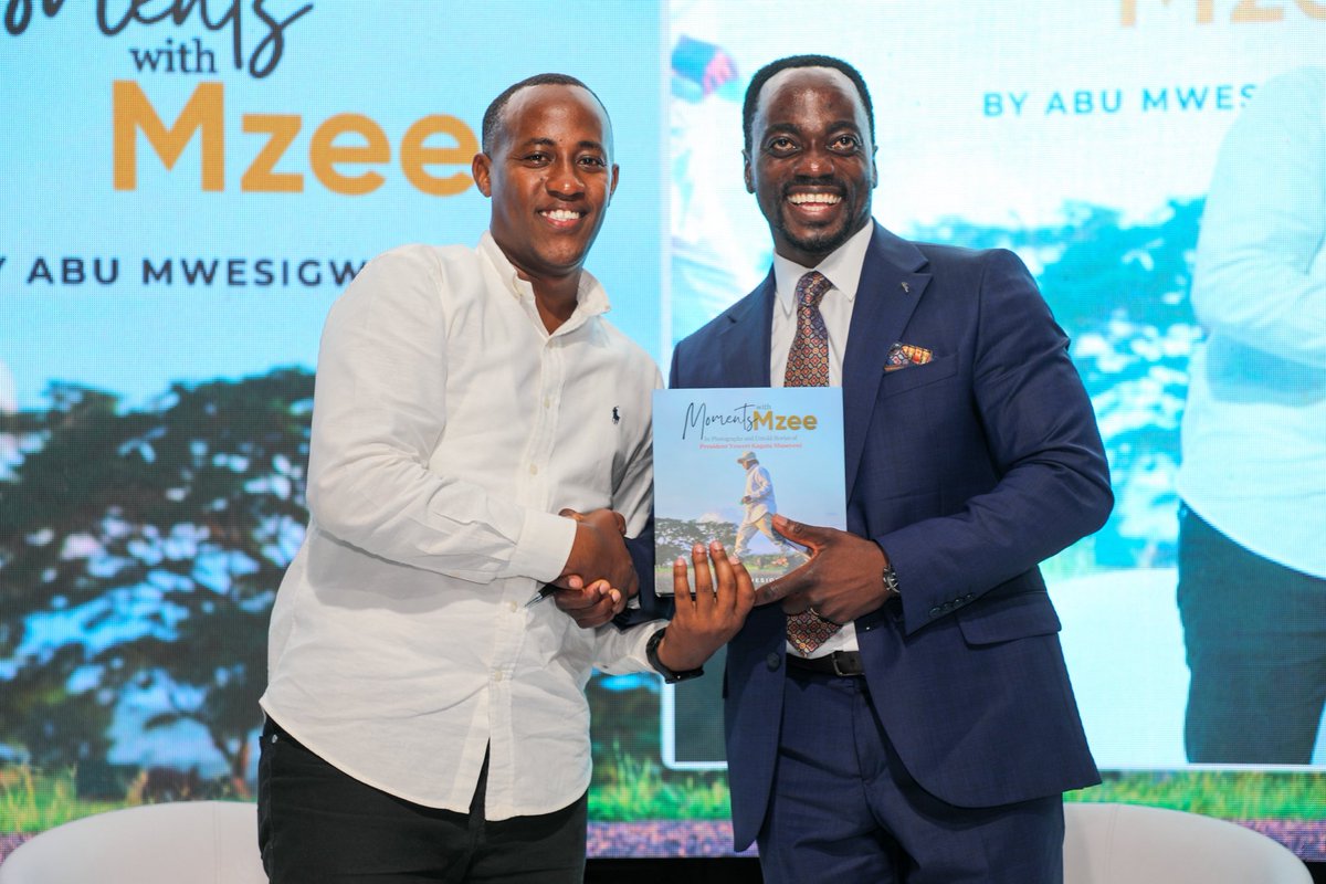 isaacBakashaba2's tweet photo. I joined my friend @AbuMwesigwa on Friday at Serena hotel as he launched his book #MomentsWithMzee. Thank you Abu for sharing your precious gift of photography with us. https://t.co/UFoVLizGeF